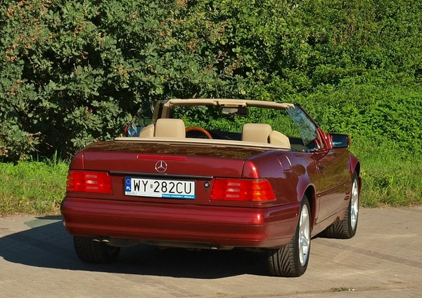 Mercedes-Benz SL cena 80000 przebieg: 115000, rok produkcji 1997 z Warszawa małe 781